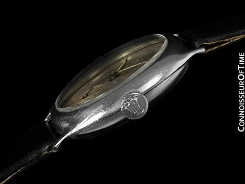 1920's Rolex Art Deco Vintage Mens Midsize Watch - Stainless Steel