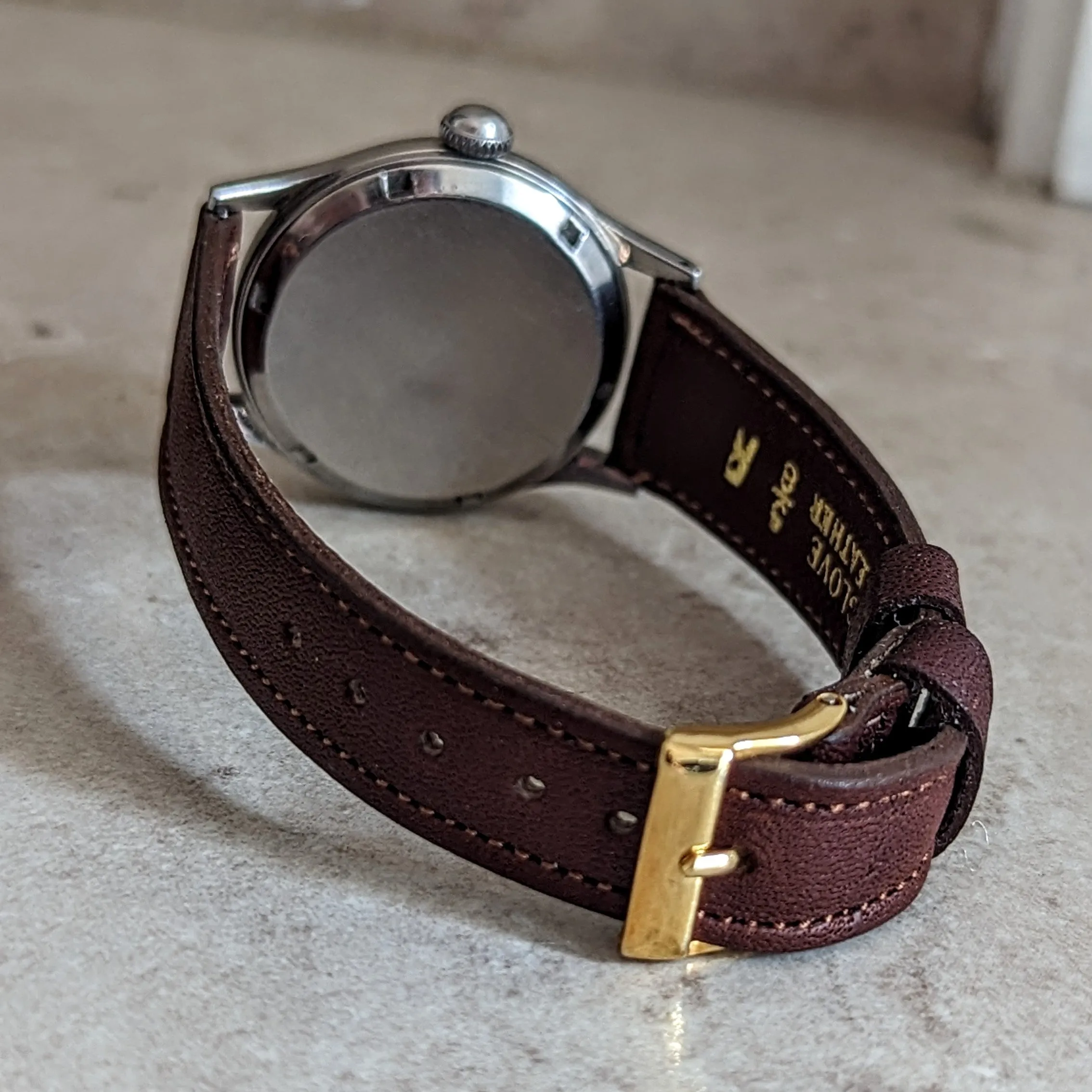 1930s RACINE Military WWII Wristwatch by Gallet & Co. 17 Jewels Swiss Watch