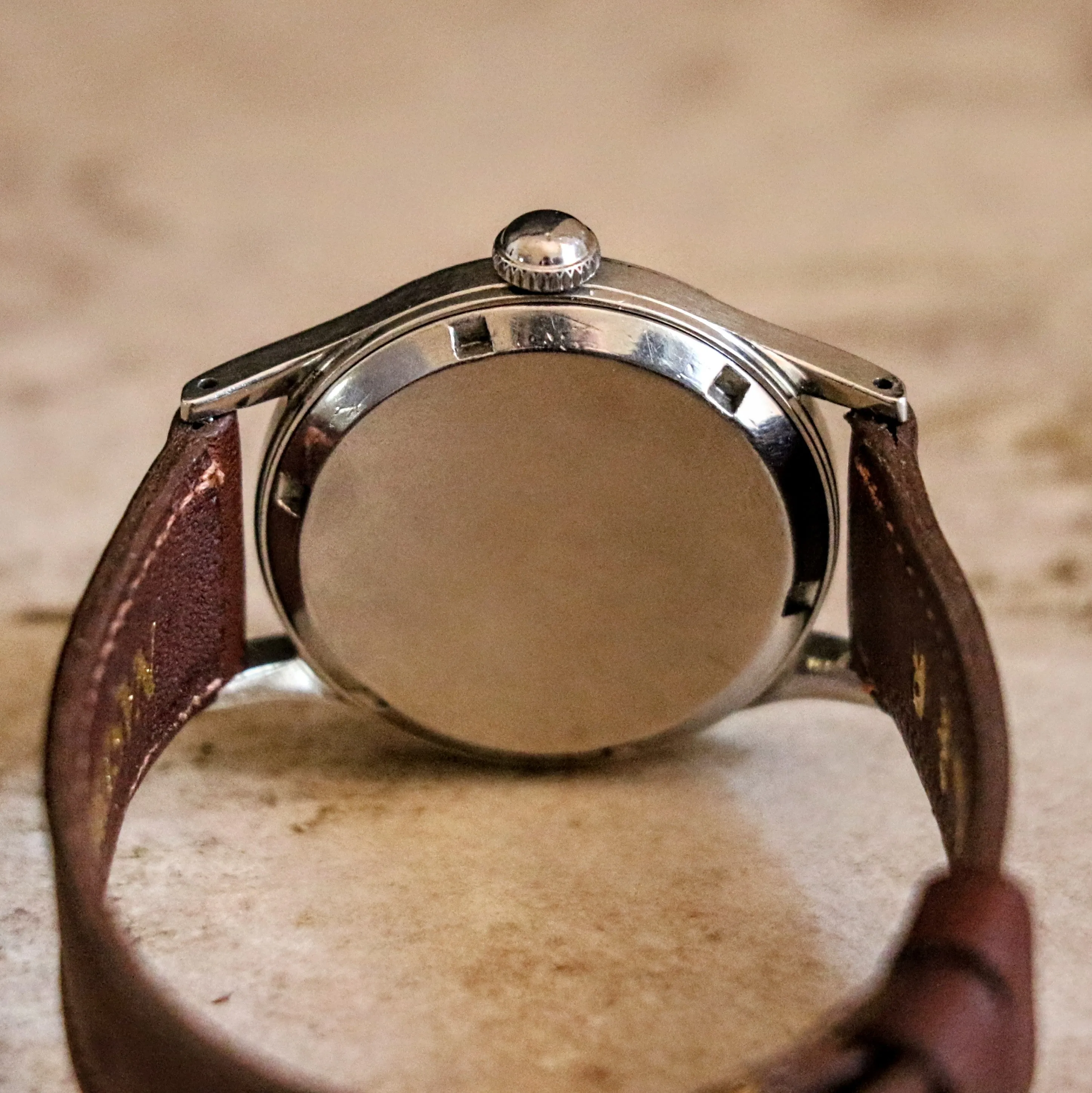 1930s RACINE Military WWII Wristwatch by Gallet & Co. 17 Jewels Swiss Watch