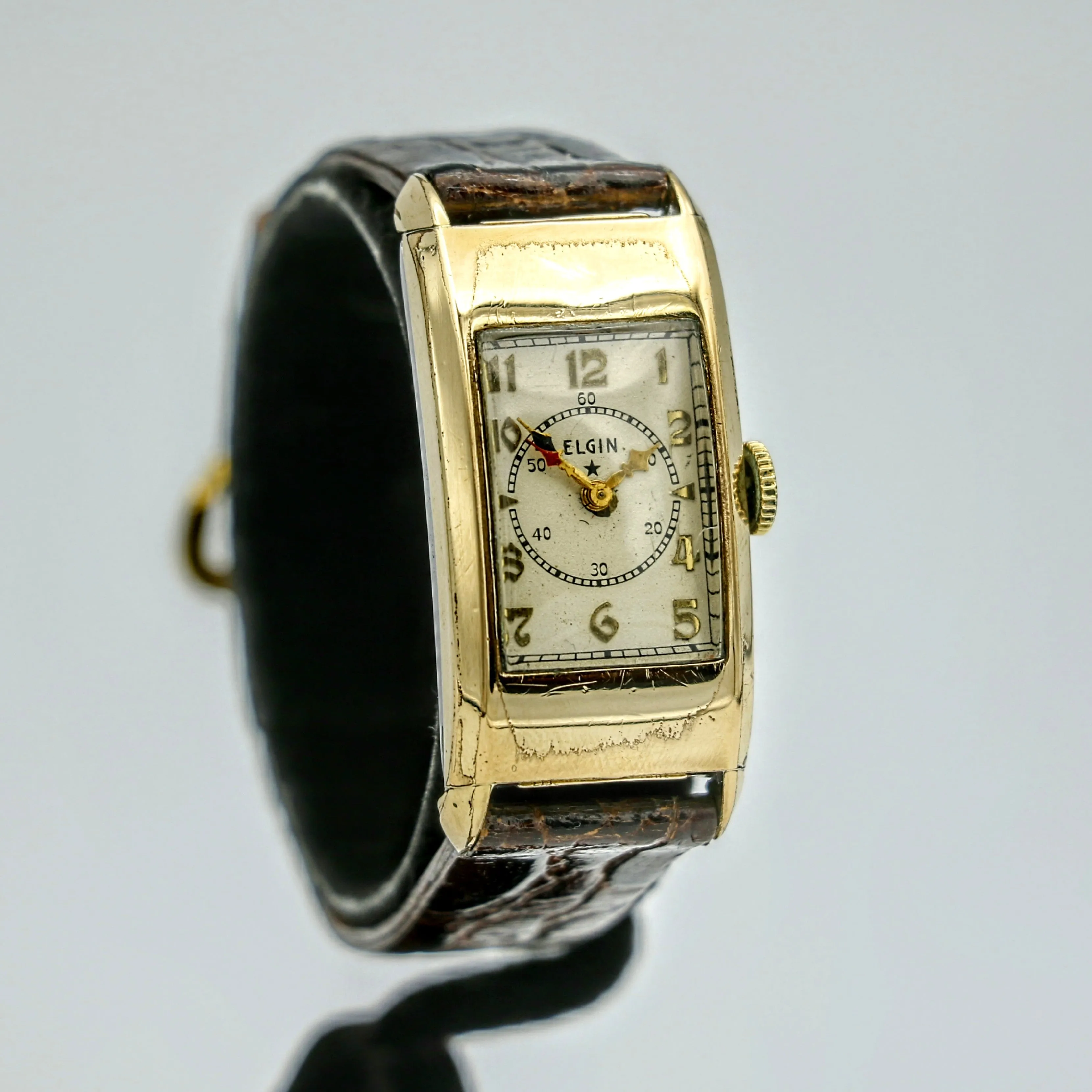 1934 ELGIN Doctor William Osler Watch 15 Jewels U.S.A. Made Wristwatch