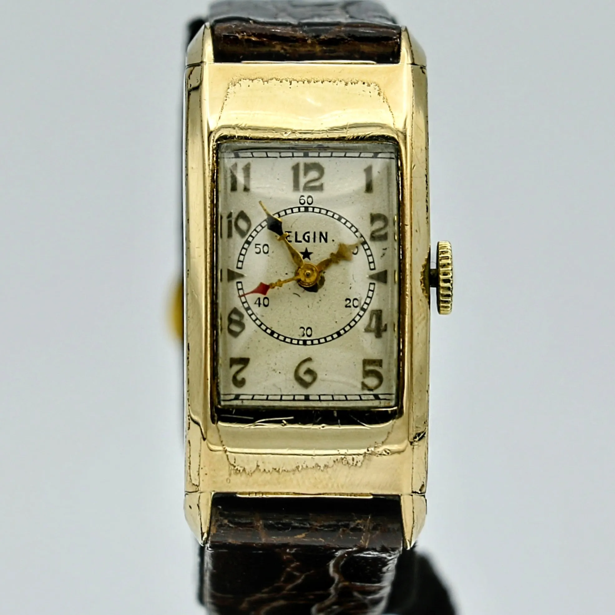 1934 ELGIN Doctor William Osler Watch 15 Jewels U.S.A. Made Wristwatch