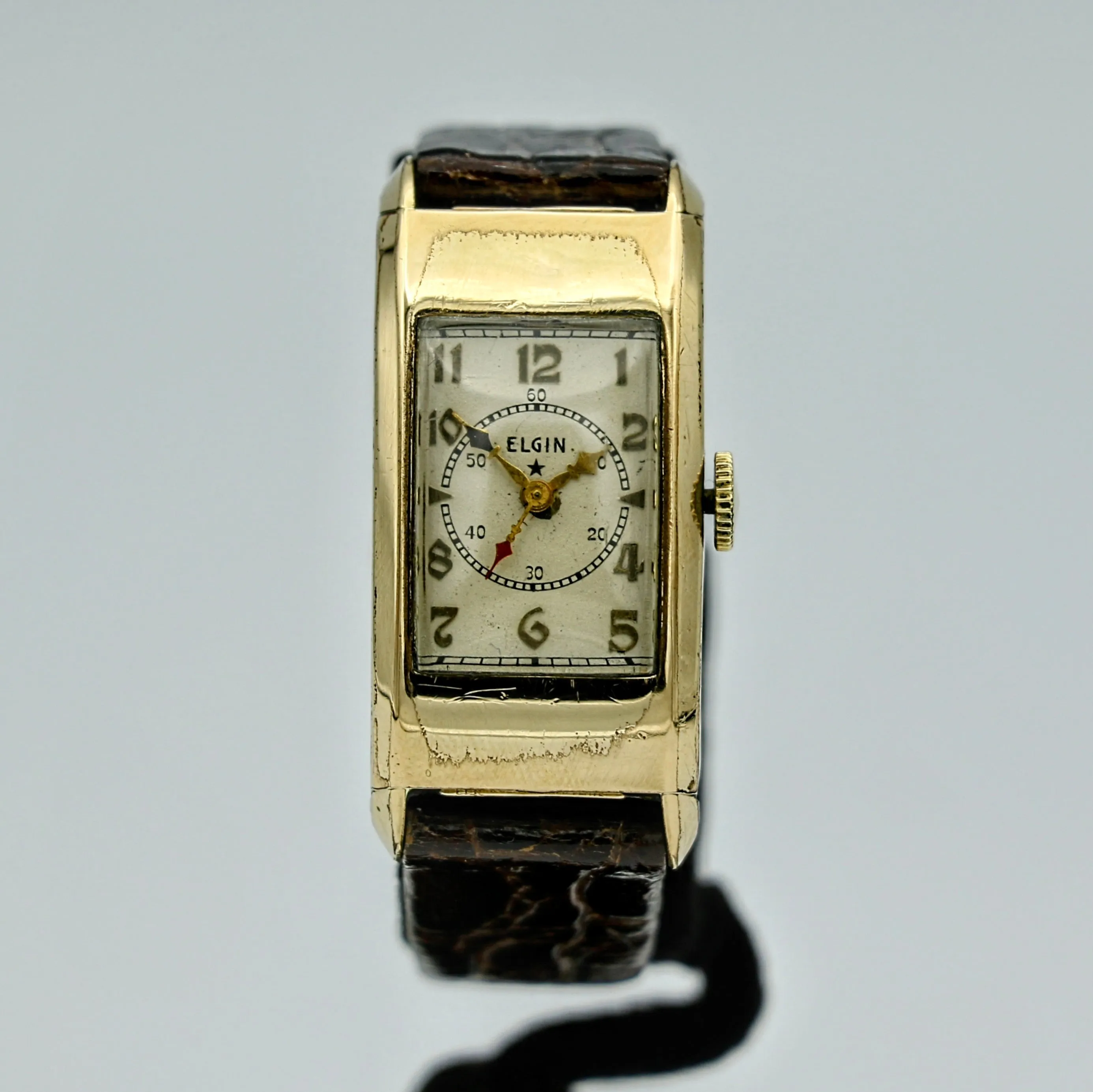 1934 ELGIN Doctor William Osler Watch 15 Jewels U.S.A. Made Wristwatch