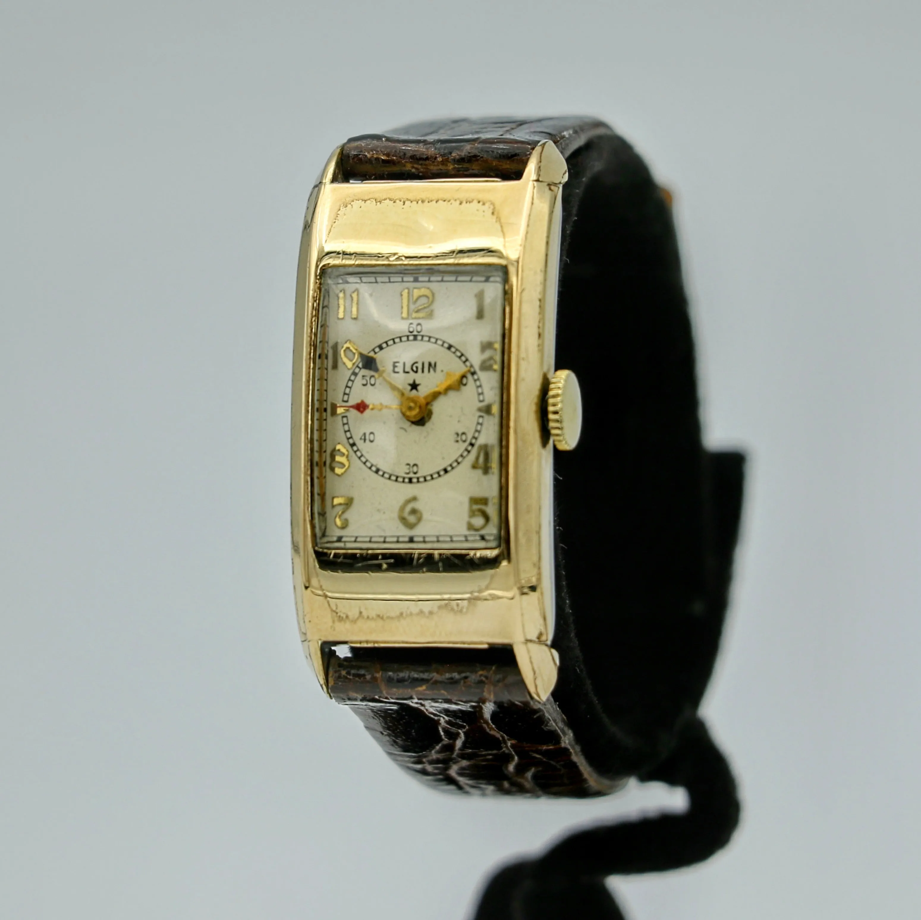 1934 ELGIN Doctor William Osler Watch 15 Jewels U.S.A. Made Wristwatch