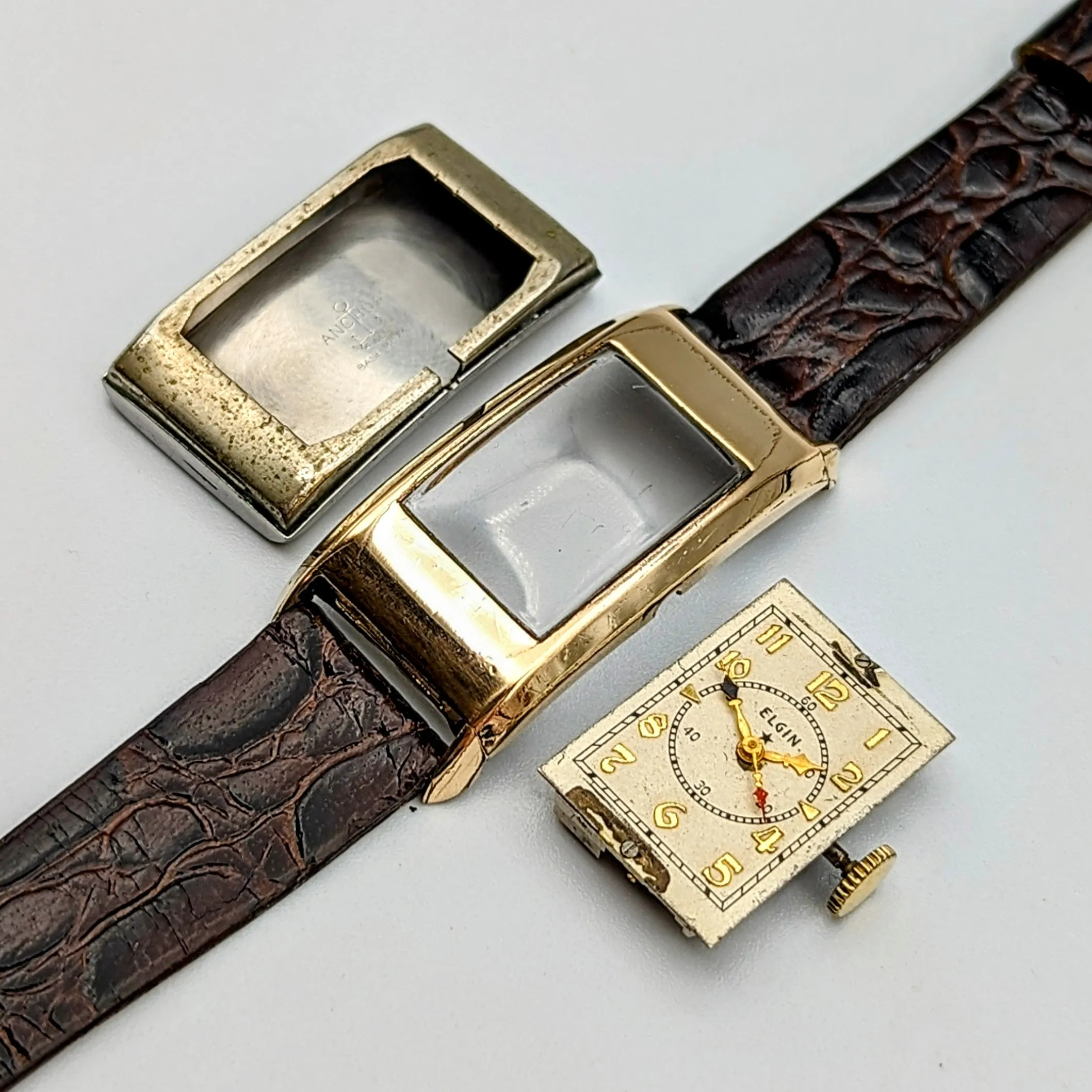 1934 ELGIN Doctor William Osler Watch 15 Jewels U.S.A. Made Wristwatch