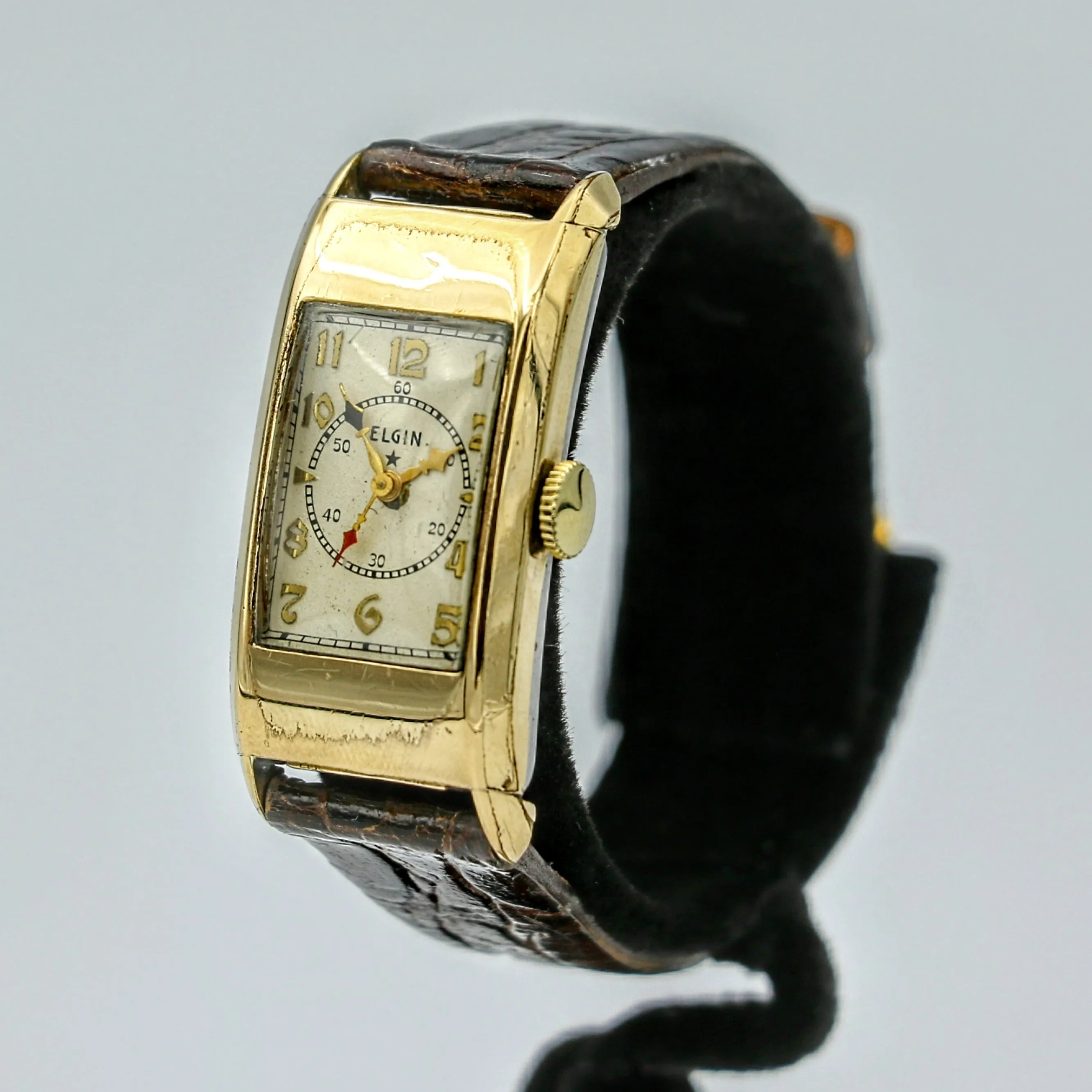1934 ELGIN Doctor William Osler Watch 15 Jewels U.S.A. Made Wristwatch