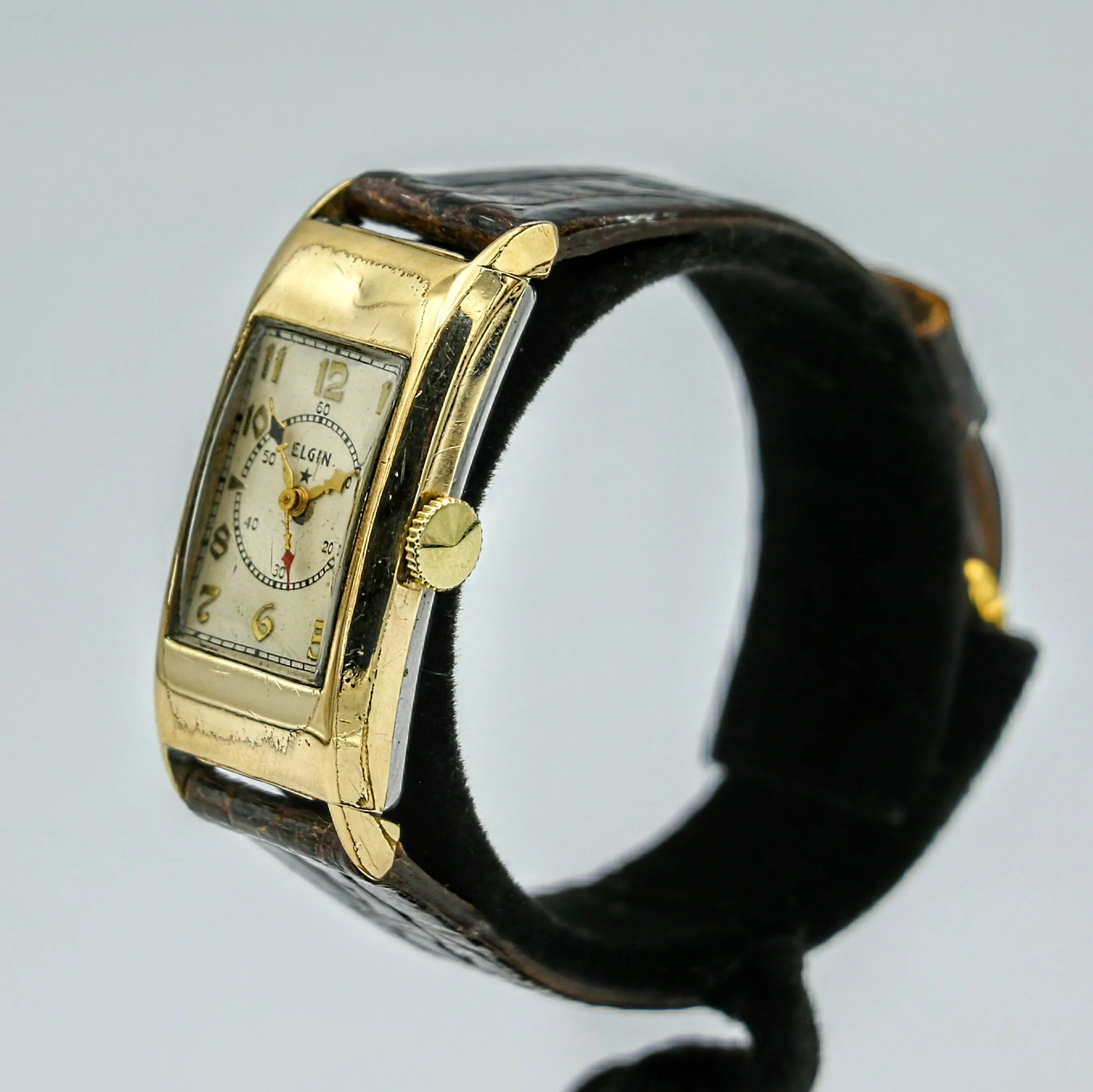 1934 ELGIN Doctor William Osler Watch 15 Jewels U.S.A. Made Wristwatch