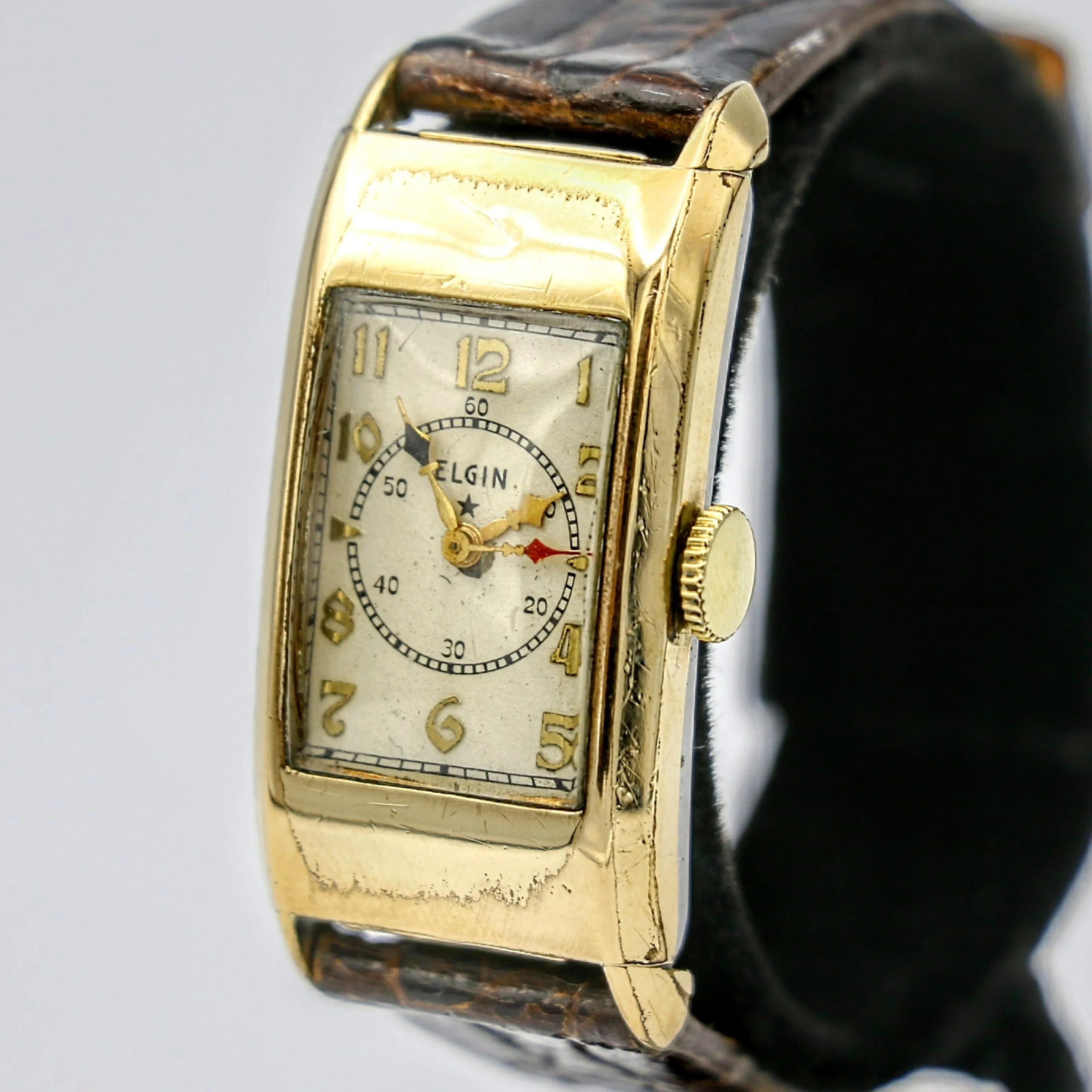 1934 ELGIN Doctor William Osler Watch 15 Jewels U.S.A. Made Wristwatch