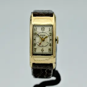 1934 ELGIN Doctor William Osler Watch 15 Jewels U.S.A. Made Wristwatch