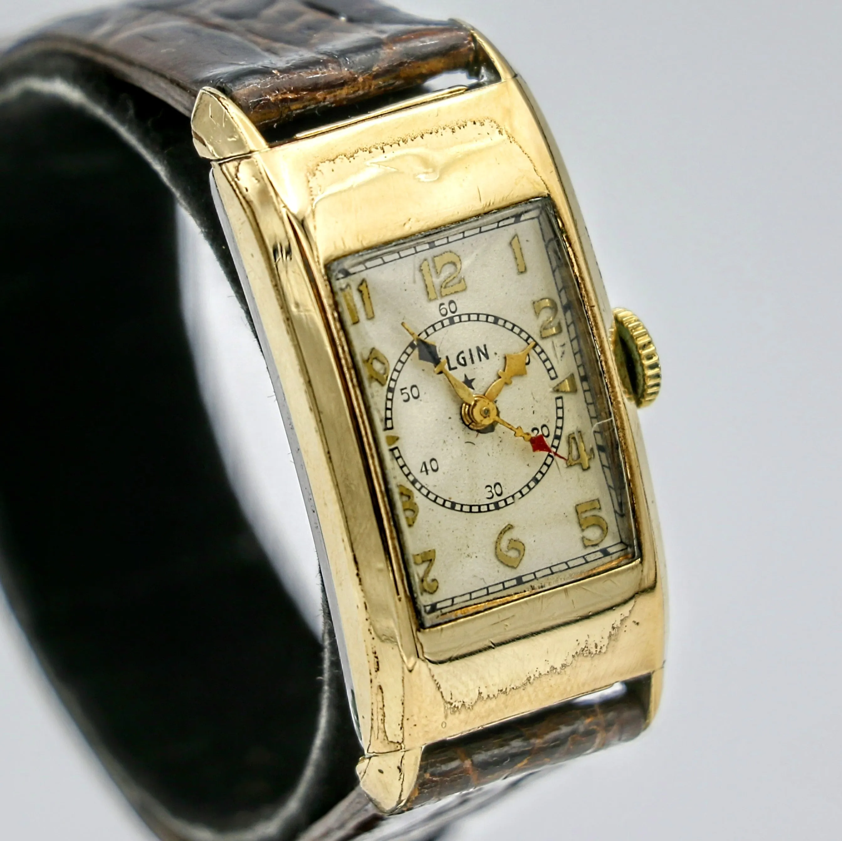 1934 ELGIN Doctor William Osler Watch 15 Jewels U.S.A. Made Wristwatch
