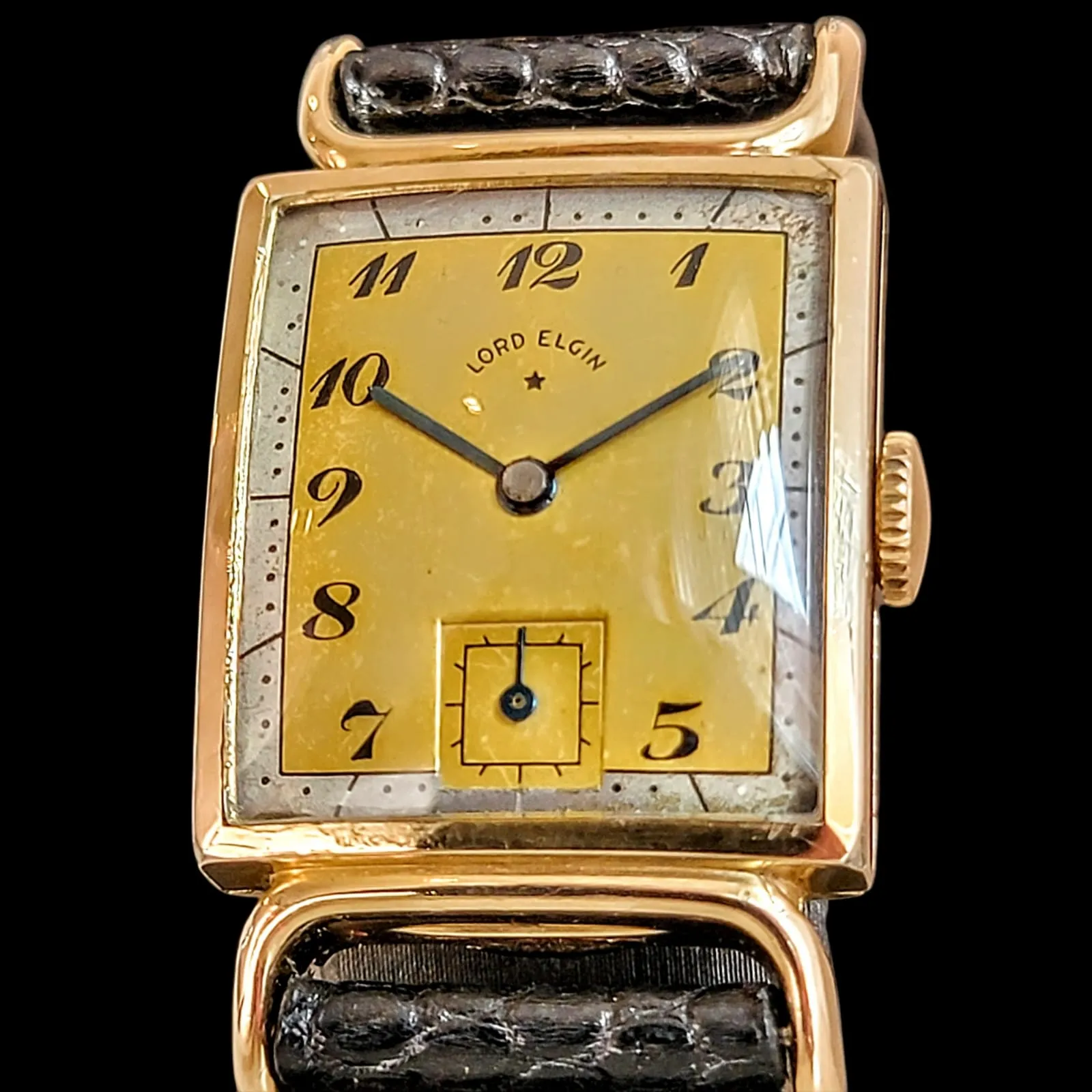 1945 Lord Elgin 21J Fancy Lugs and Dial