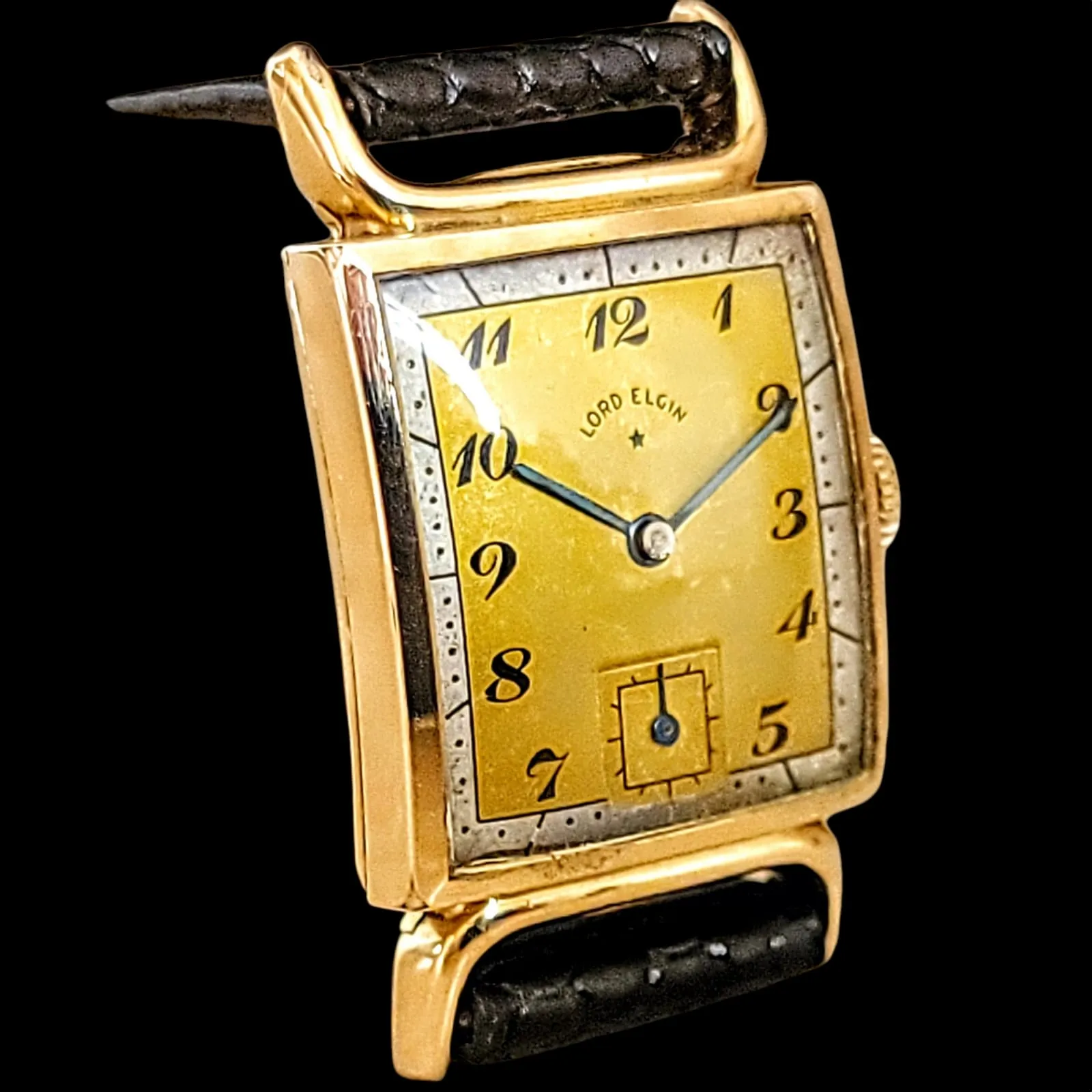 1945 Lord Elgin 21J Fancy Lugs and Dial