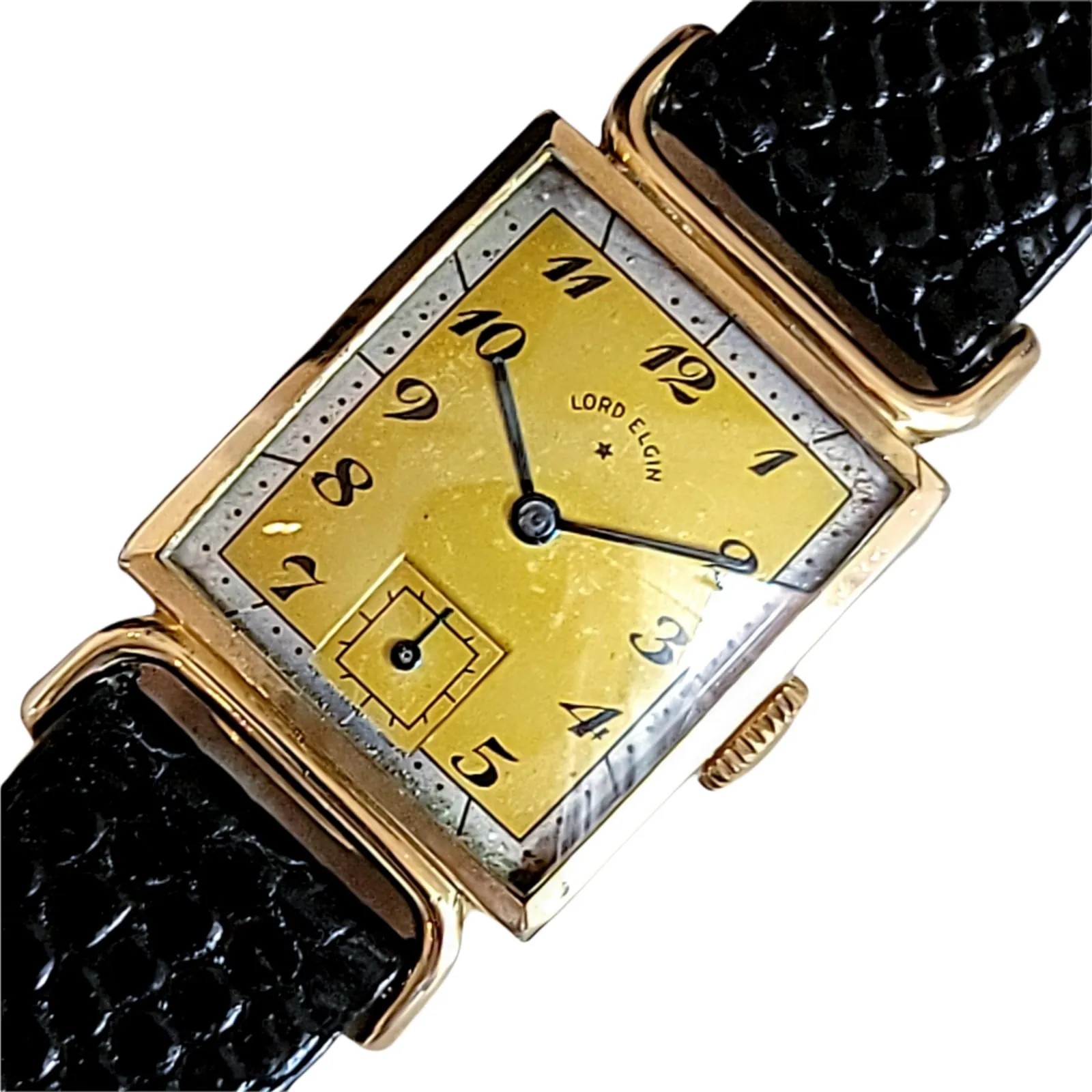 1945 Lord Elgin 21J Fancy Lugs and Dial