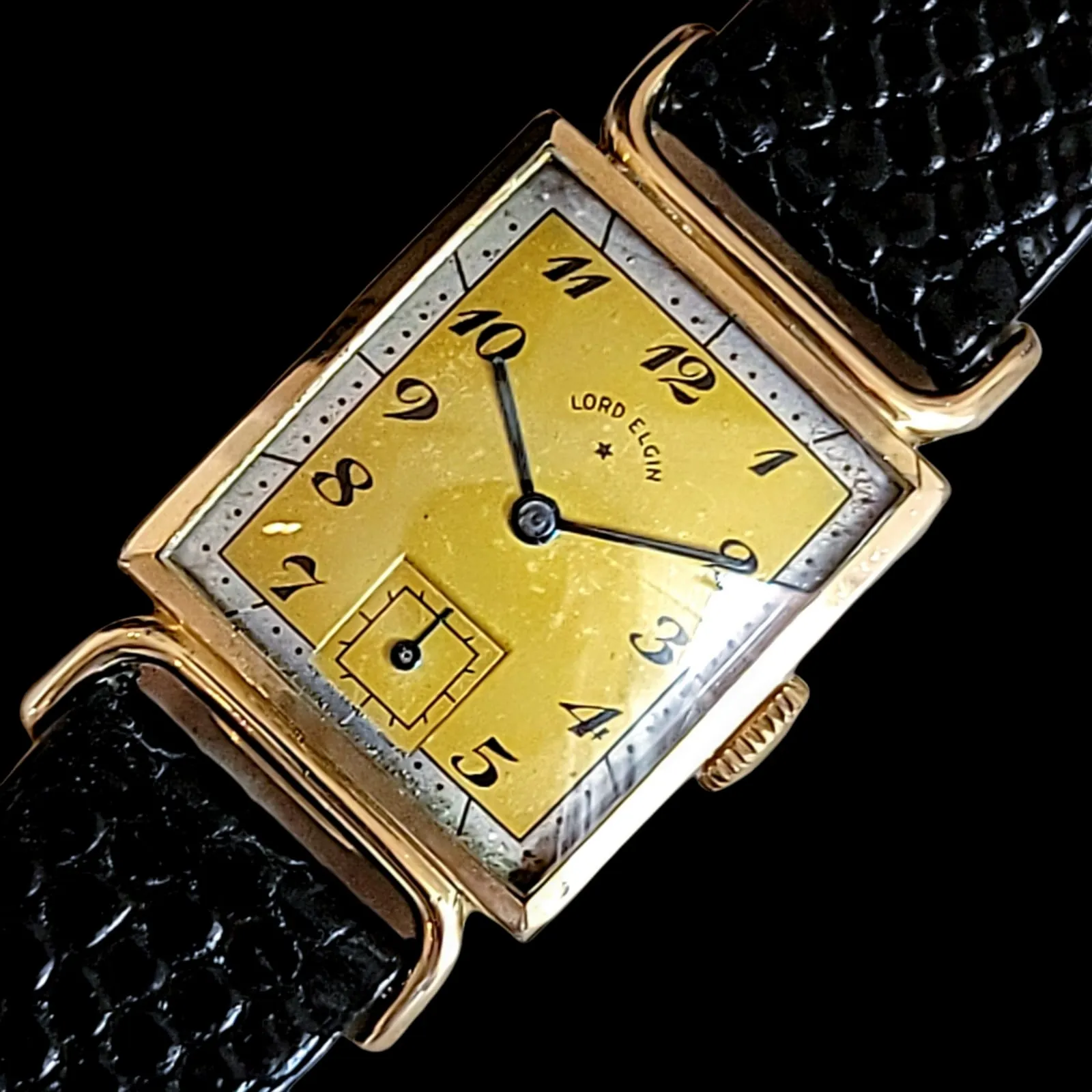 1945 Lord Elgin 21J Fancy Lugs and Dial