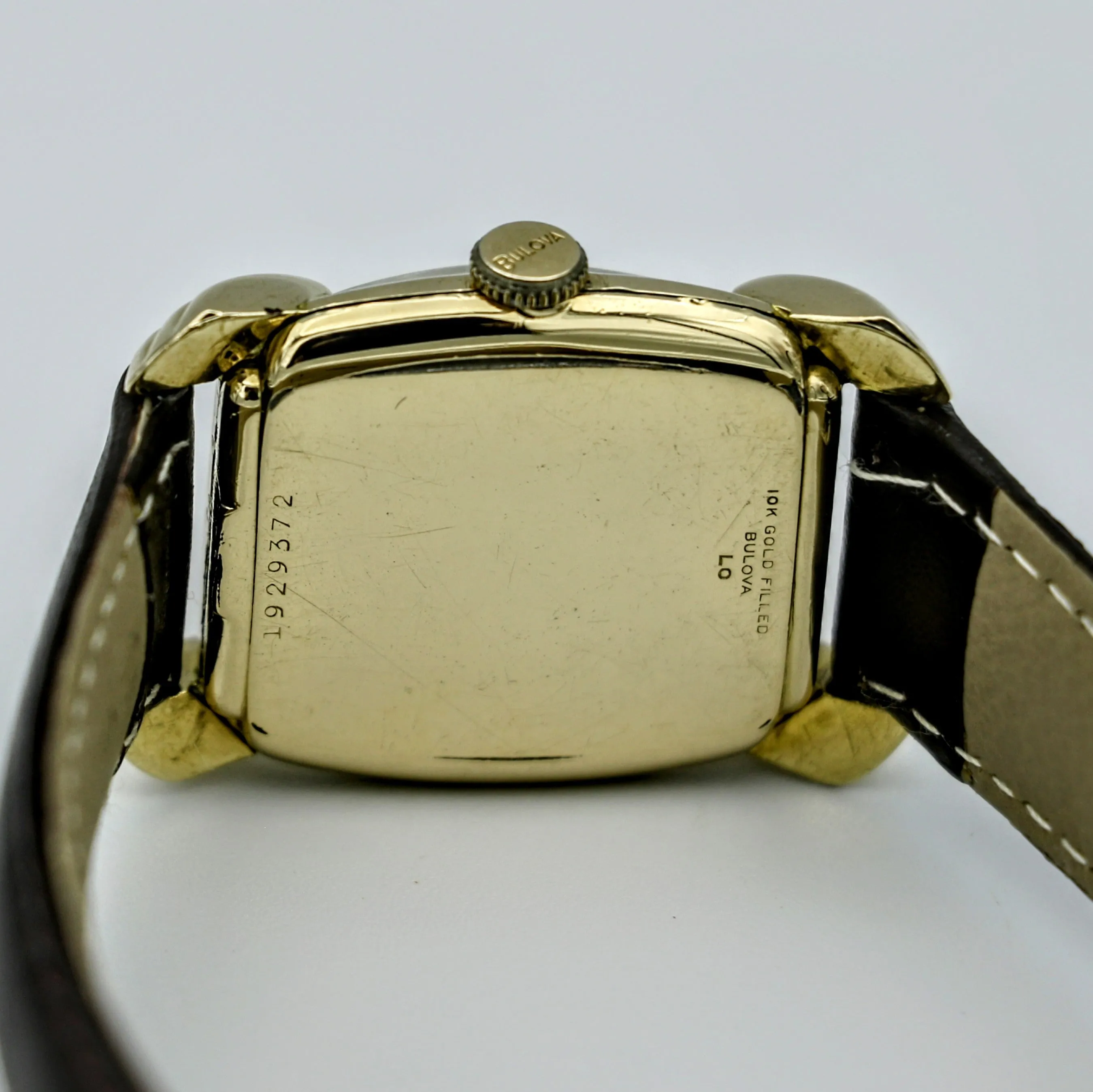 1950 BULOVA His Excellency QQ Wristwatch USA Cal 10BM 21 Jewels Vintage Watch