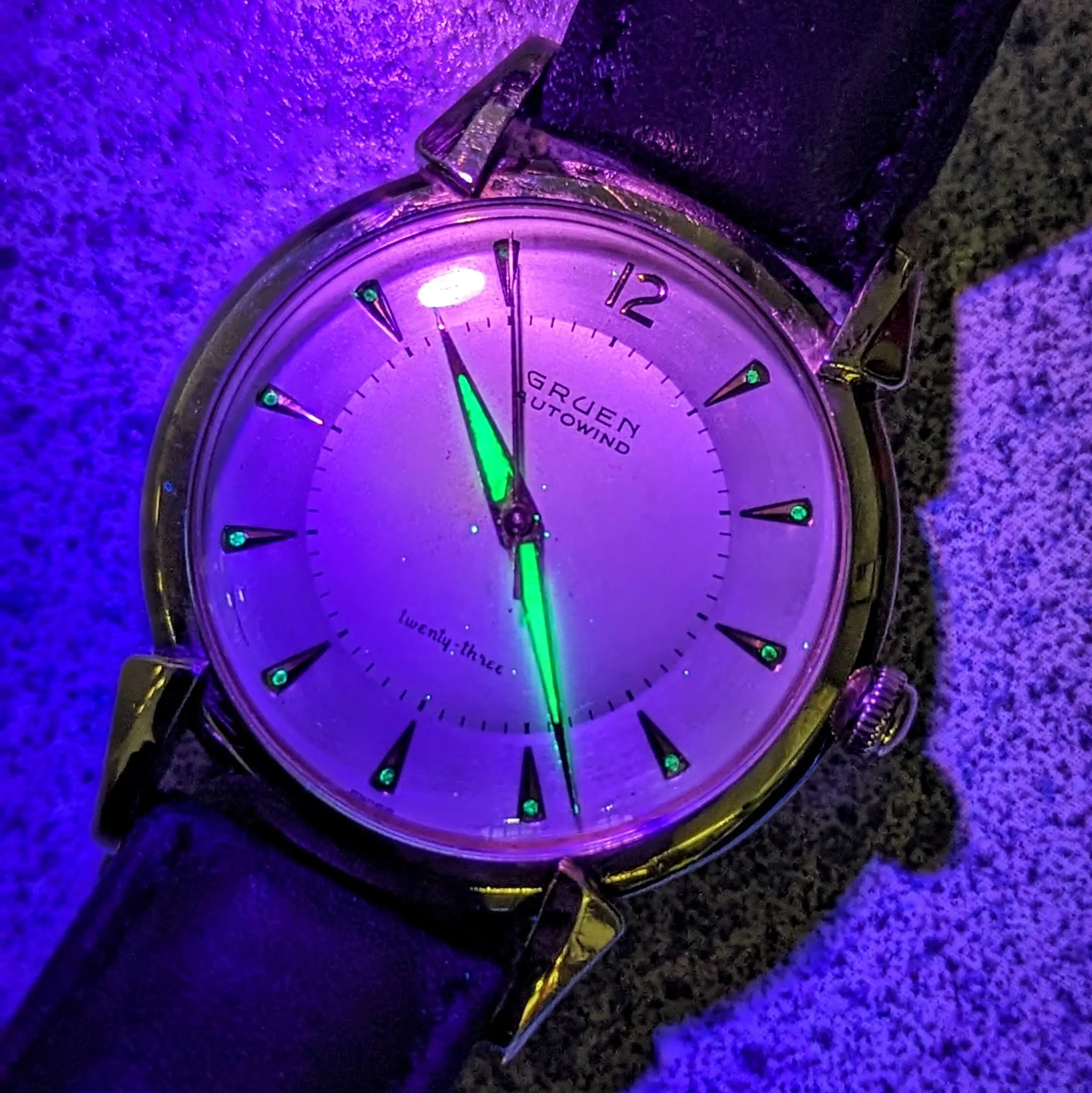 1956 GRUEN Precision Autowind Wristwatch 23 Jewels Cal. 930SS Swiss Made Watch
