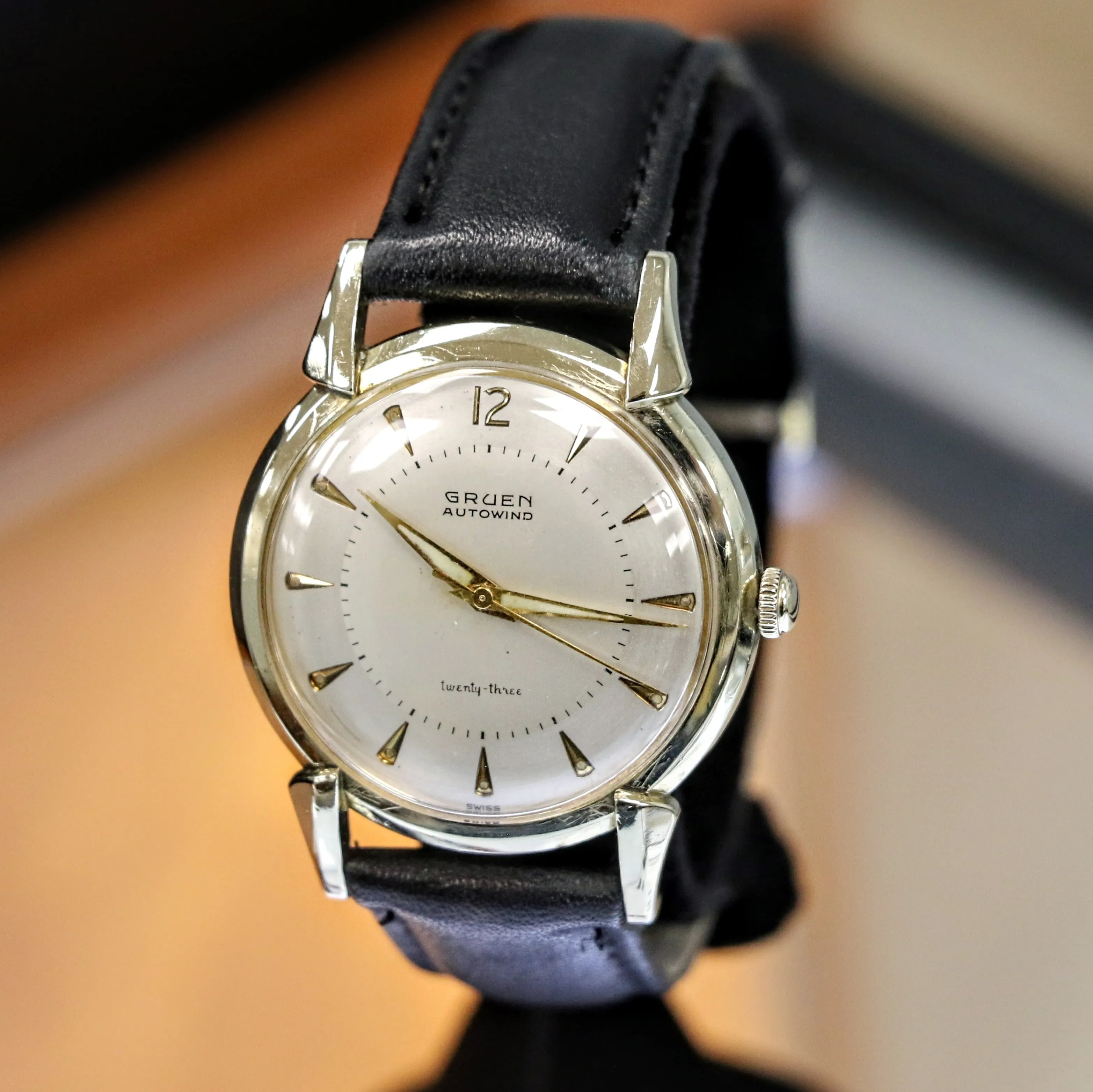 1956 GRUEN Precision Autowind Wristwatch 23 Jewels Cal. 930SS Swiss Made Watch