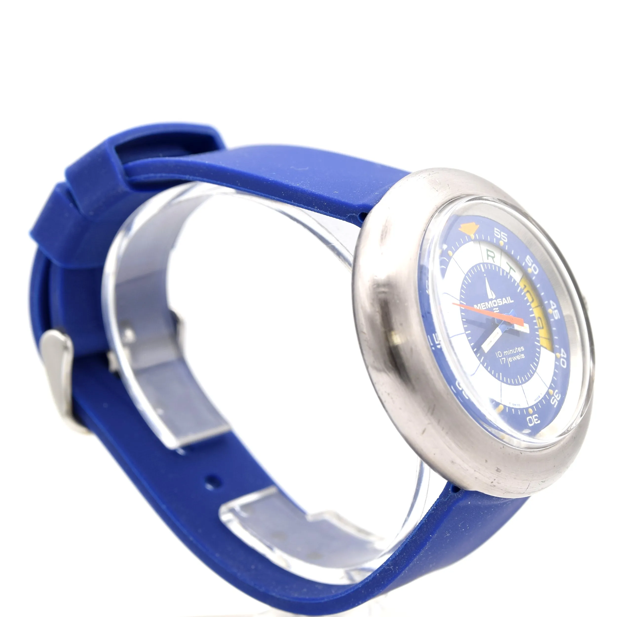 1972 Memosail Regatta Yachting Rare Watch Timer with 10 Minute Countdown valjoux 7737