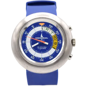 1972 Memosail Regatta Yachting Rare Watch Timer with 10 Minute Countdown valjoux 7737