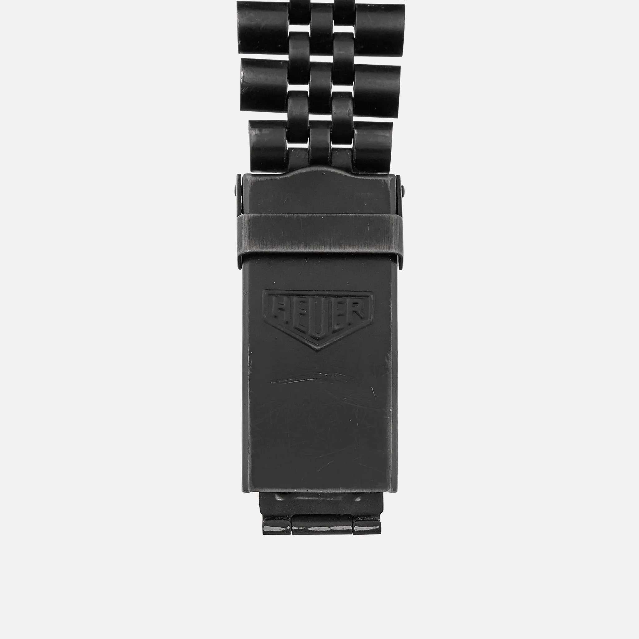 1980s Heuer Regatta Ref. 134.601 In Black PVD-Coated Steel