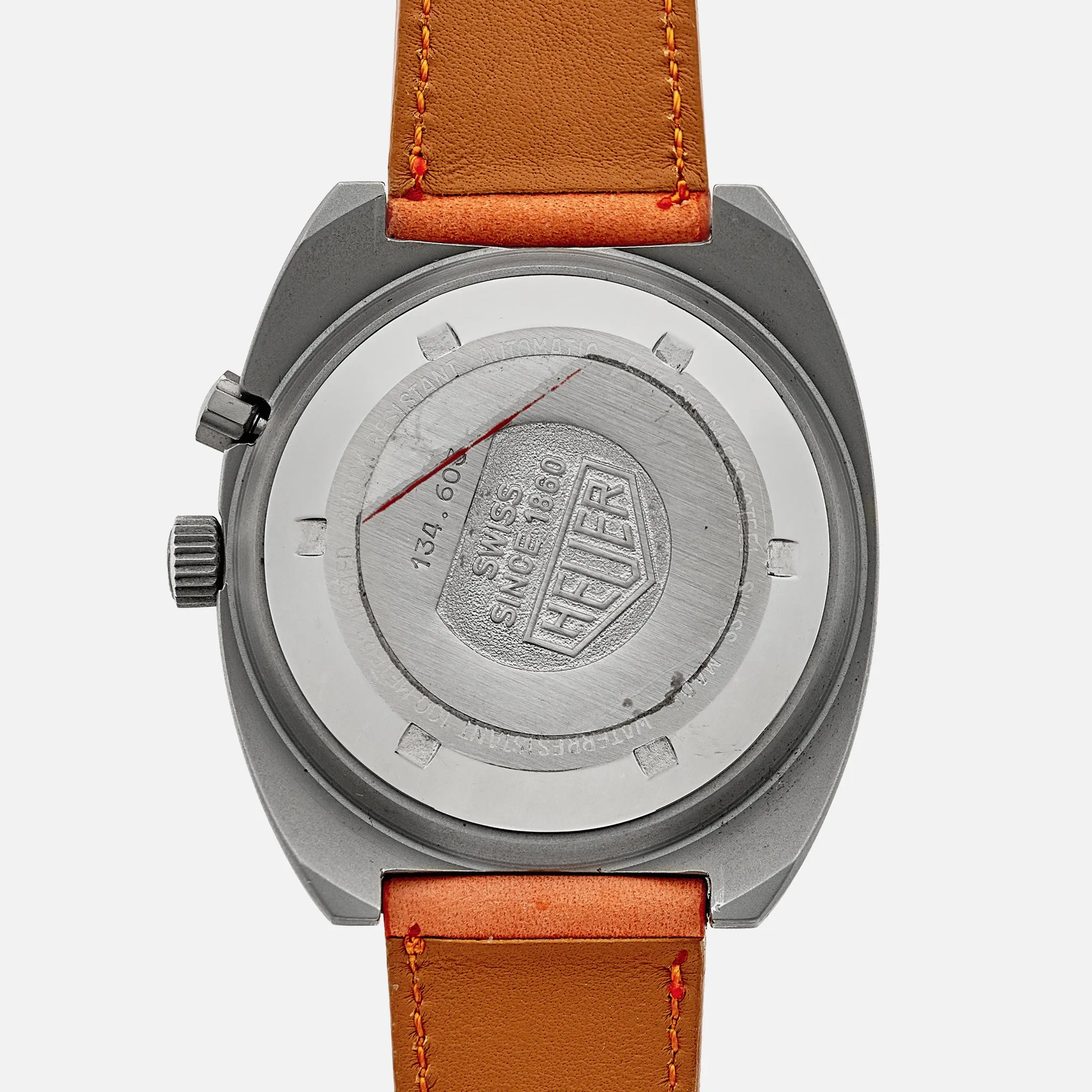 1980s Heuer Regatta Ref. 134.603 In Grey PVD-Coated Steel
