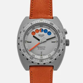 1980s Heuer Regatta Ref. 134.603 In Grey PVD-Coated Steel