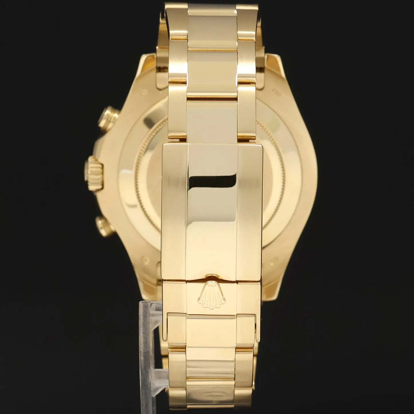 2022 MERCEDES HANDS Rolex Yacht-Master 2 Yellow Gold 44mm 116688 Watch Box