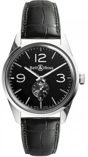 Bell & Ross Watch Vintage BR 123 Officer Black D