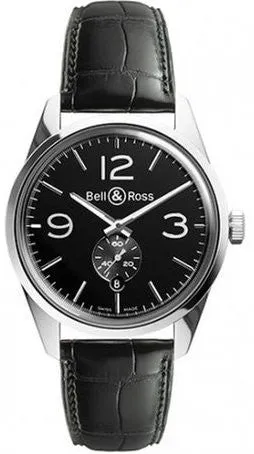 Bell & Ross Watch Vintage BR 123 Officer Black D