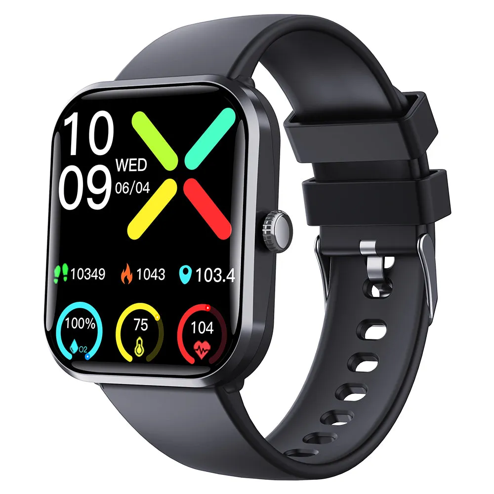Bluetooth Smart Watch Water-Resistant Sport Activity Tracker Blood Pressure Sleep Monitor Style 1