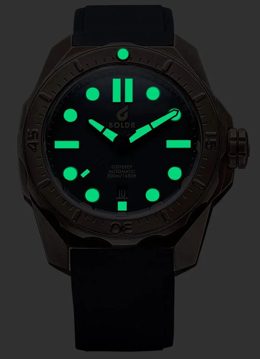 Boldr Watch Regatta Odyssey OG Bronze Coal Black Limited Edition