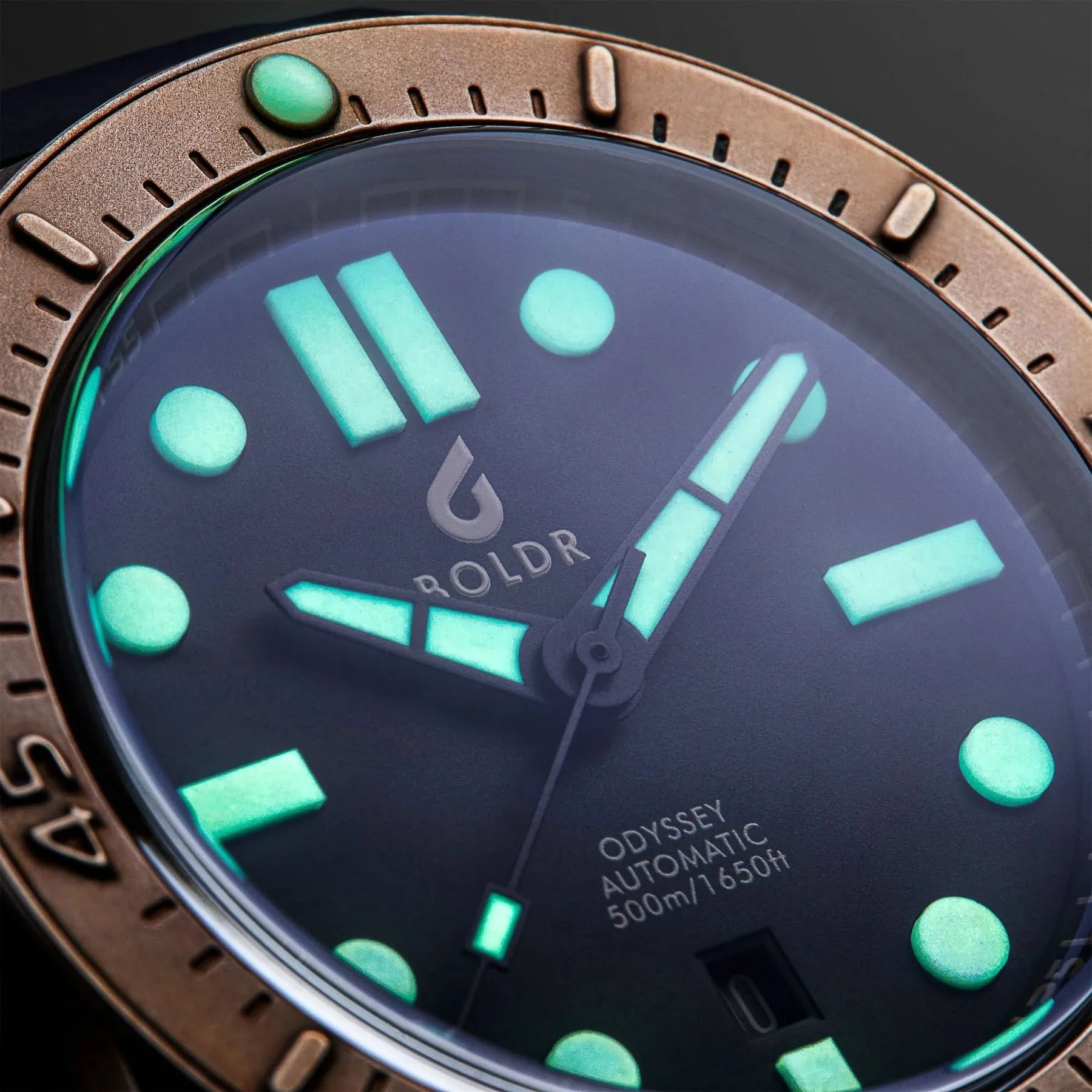 Boldr Watch Regatta Odyssey OG Bronze Coal Black Limited Edition