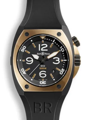 BR Watch BR 2 Rose Gold & Carbon