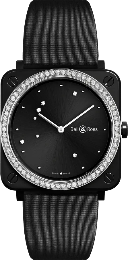 BR Watch BRS Diamond Eagle Black D