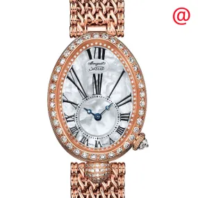 Breguet Reine de Naples Mother of Pearl 18kt Rose Gold Ladies Watch 8928BR51J20DD00 8928BR/51/J20.DD00