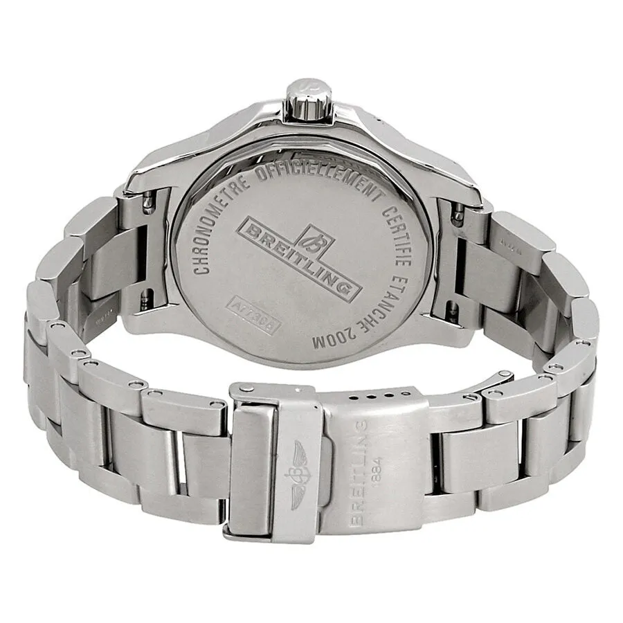 Breitling Colt Lady Mother of Pearl Dial Stainless Steel Diamond Ladies Watch A7738853-A769SS
