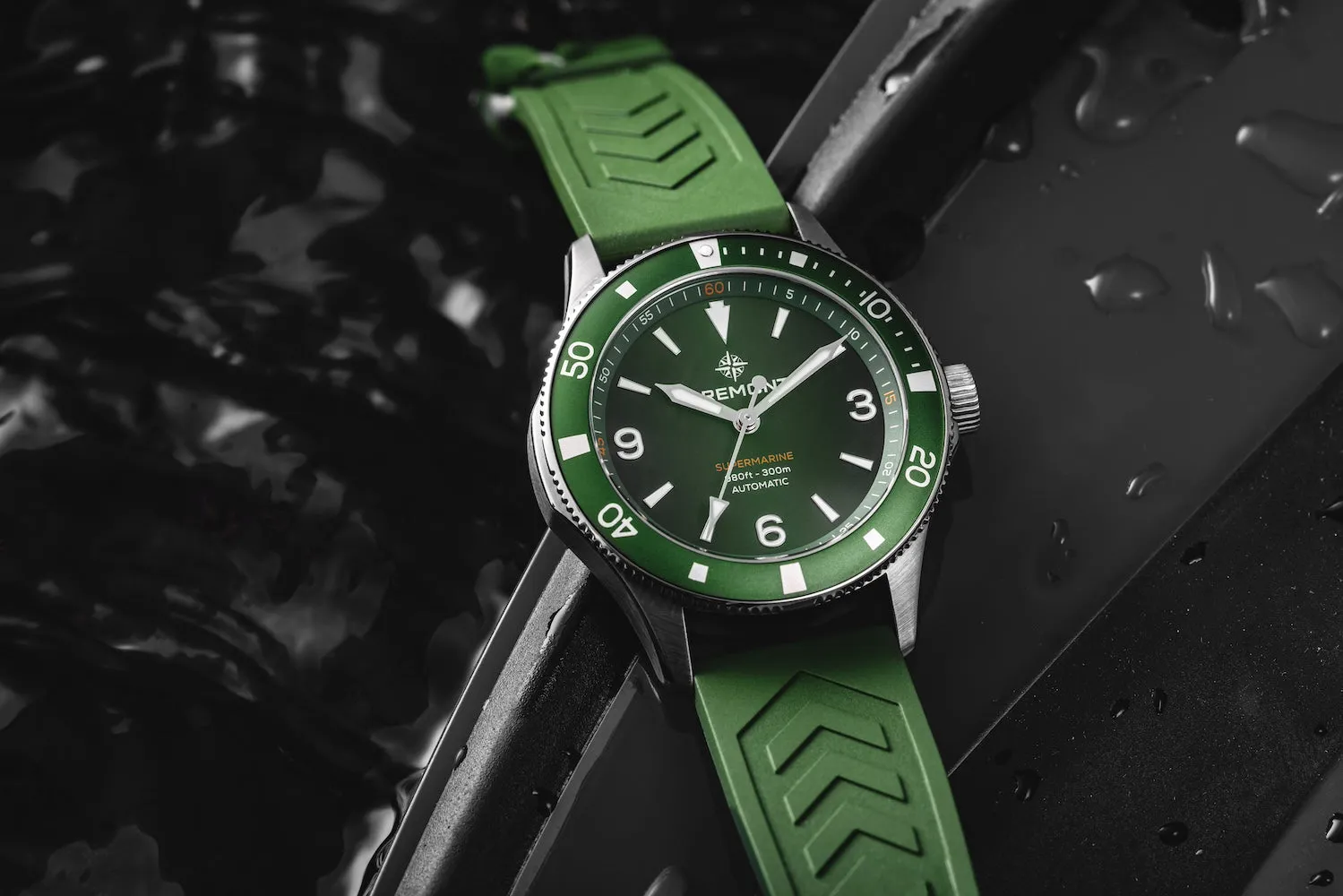 Bremont Supermarine 300M Green Rubber