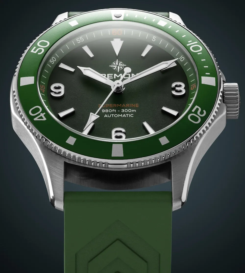 Bremont Supermarine 300M Green Rubber
