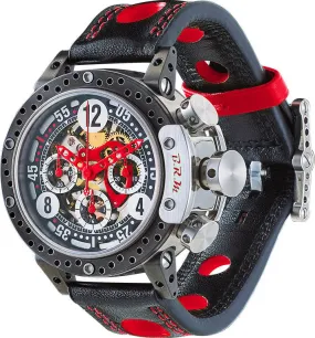 B.R.M. Watch DDF12-44 Skeleton Red Hands