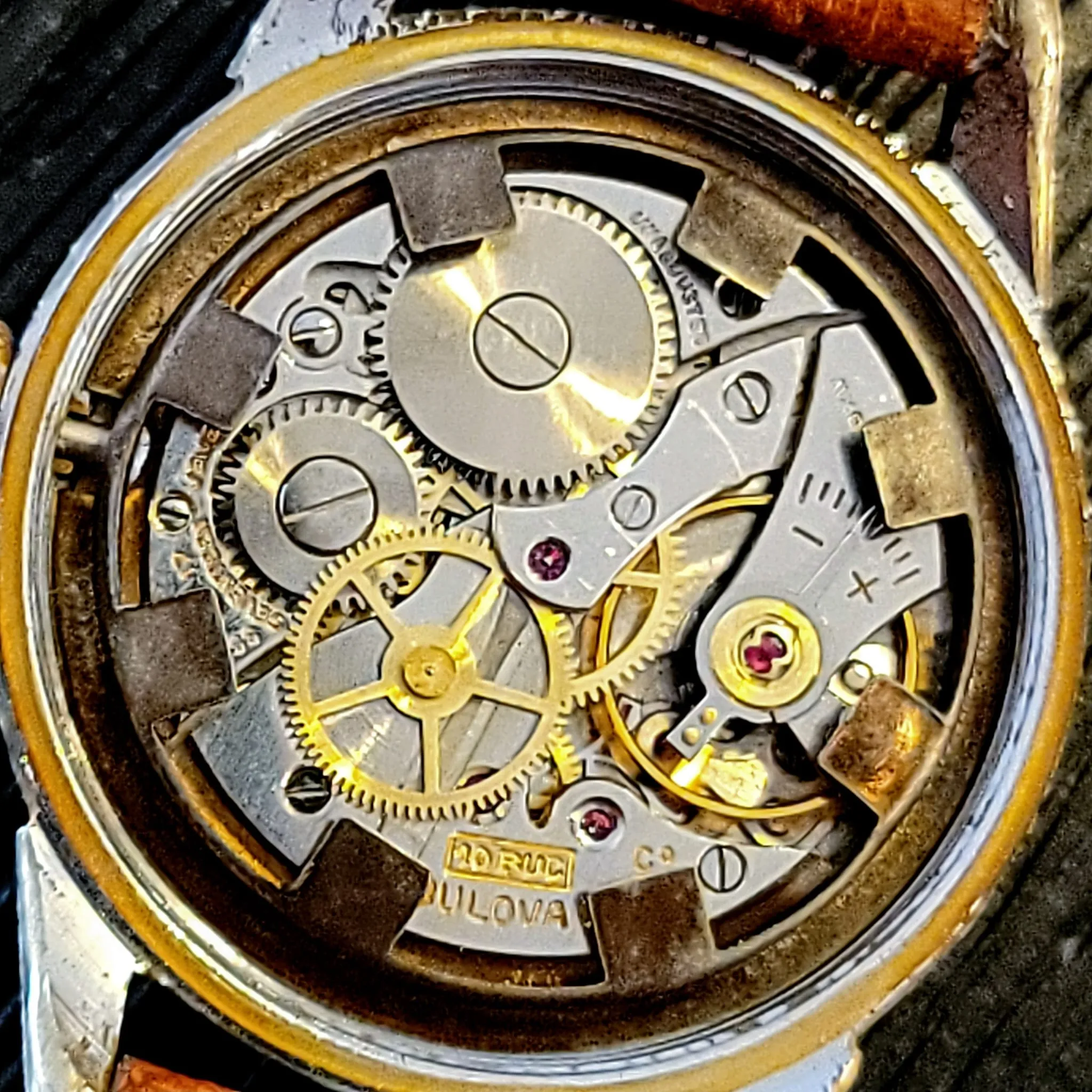 BULOVA 1952 Water-Tite Watch Swiss Made