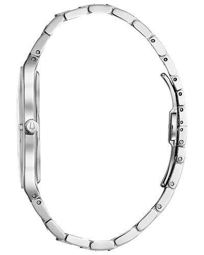 Bulova 96E117 Millennia Diamond Accent Stainless Steel Strap Men Watches