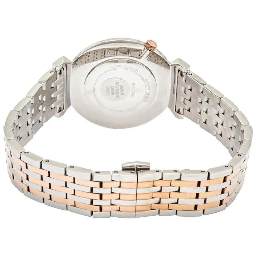 Bulova 98A234 Regatta 2 Tone Stainless Steel Strap Unisex Watches