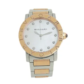 Bvlgari Bvlgari 18K Rose Gold Diamond MOP Watch