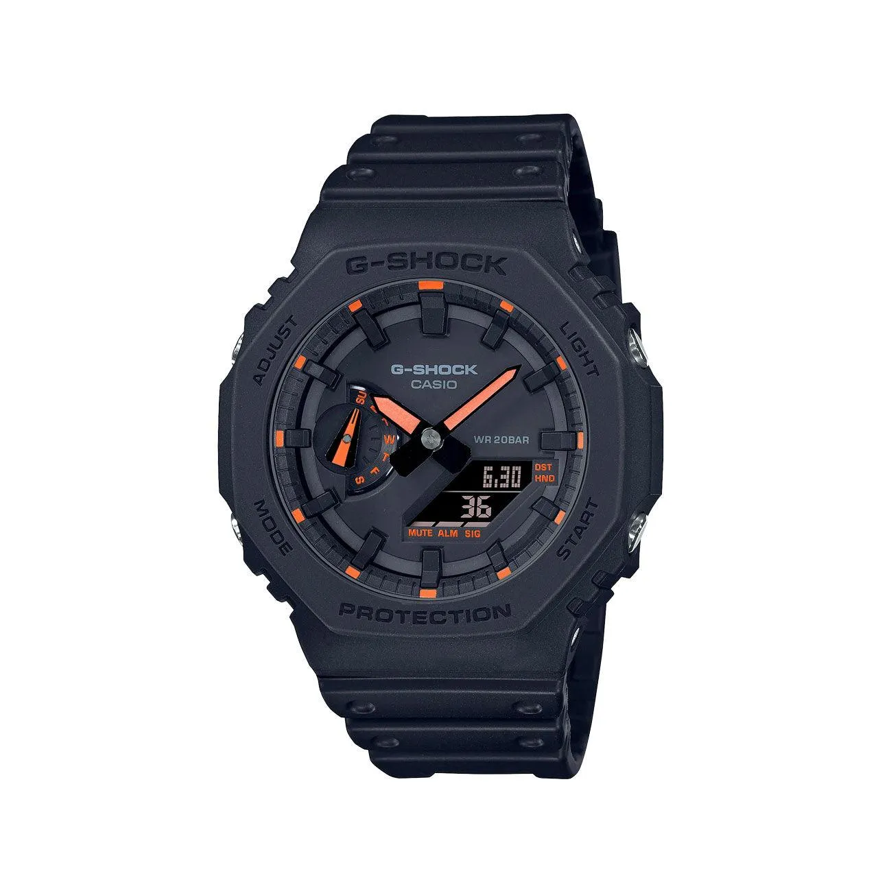 Carbon Core Guard Slim Duo - Black / Neon Orange - GA2100-1A4