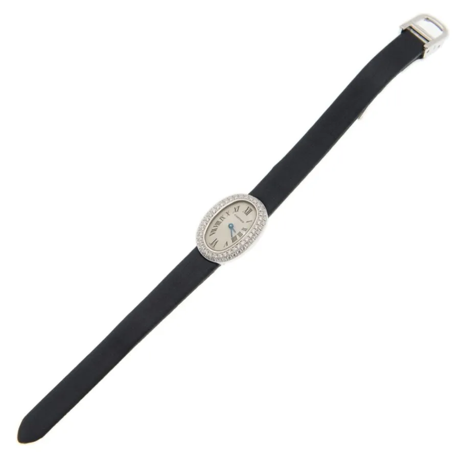 Cartier Baignoire Diamond White Dial Unisex Watch WB509531
