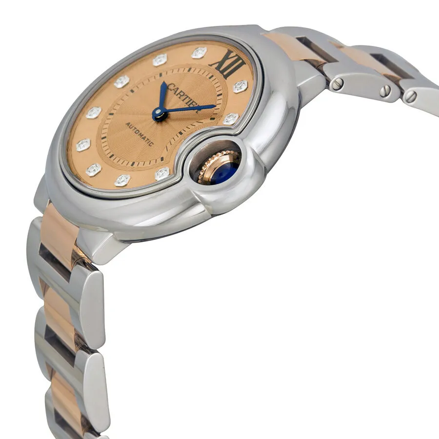 Cartier Ballon Bleu De Cartier 18Kt Pink Gold Dial Ladies Watch W3BB0002