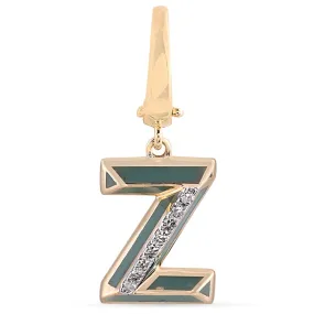 Ceramic Alphabet charm RDCH0031GG-Z RDCH0031GG-Z