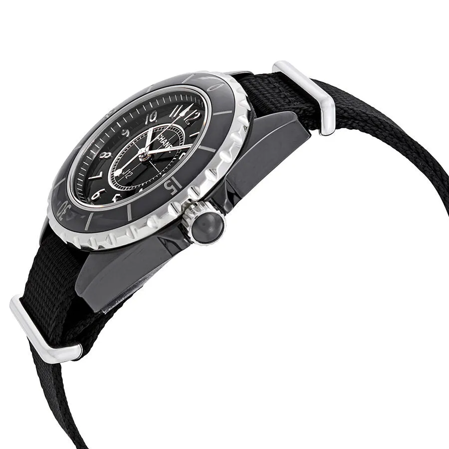 Chanel J12 Black Dial Ladies Watch H4657
