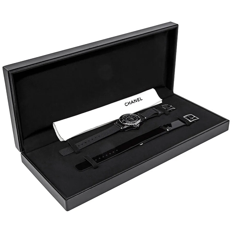 Chanel J12 Black Dial Ladies Watch H4657