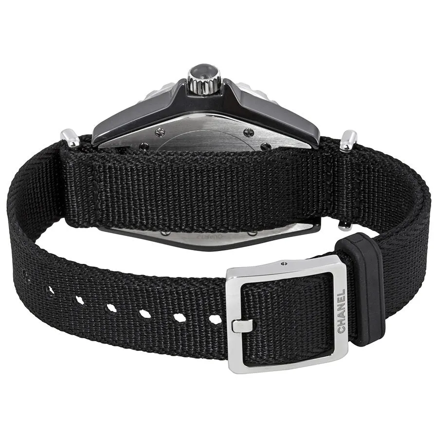Chanel J12 Black Dial Ladies Watch H4657