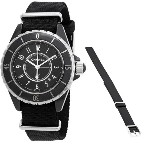 Chanel J12 Black Dial Ladies Watch H4657